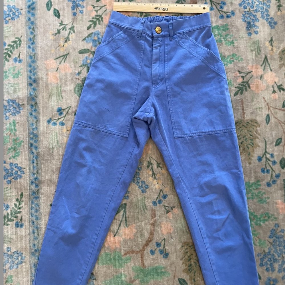 **SALE OR TRADE** Big Bud press cornflower blue pencil pants size XS
